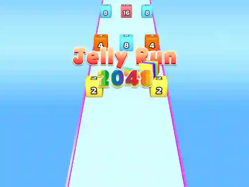 Hra Jelly Race 2048 online