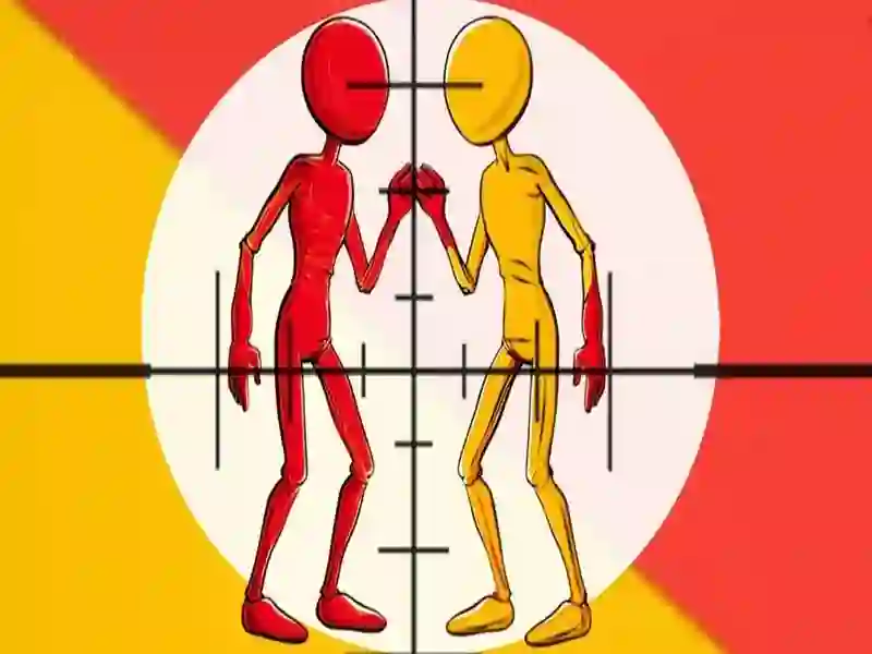 Hra Stykman: Farebná vojna online