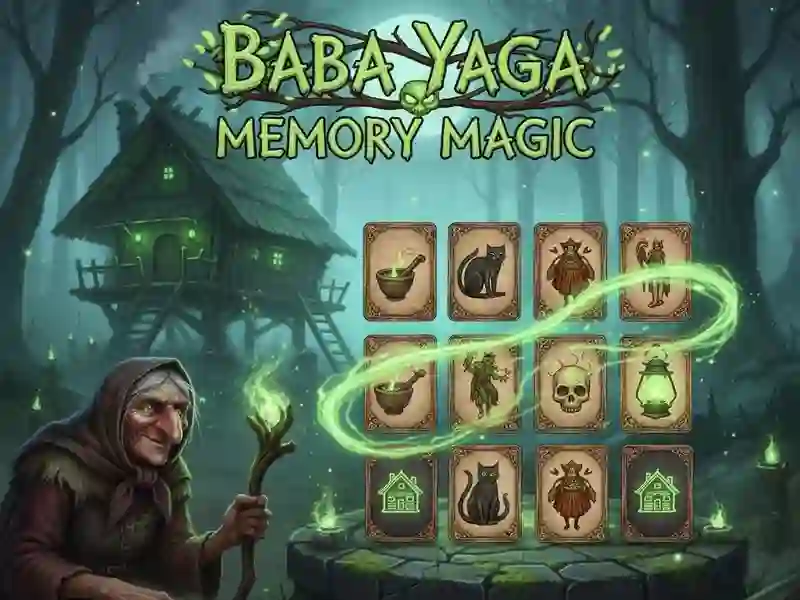 Hra Kúzlo pamäti: Baba Yaga online