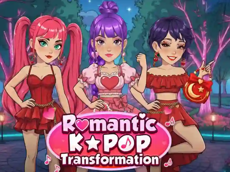 Hra Romantická premena K-popu online