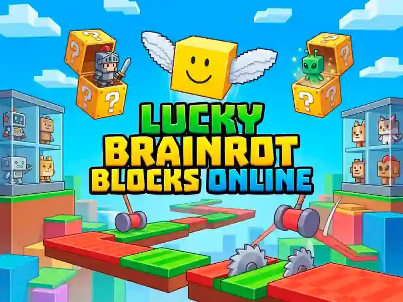 Hra Lucky Brainrot Blocks Online online