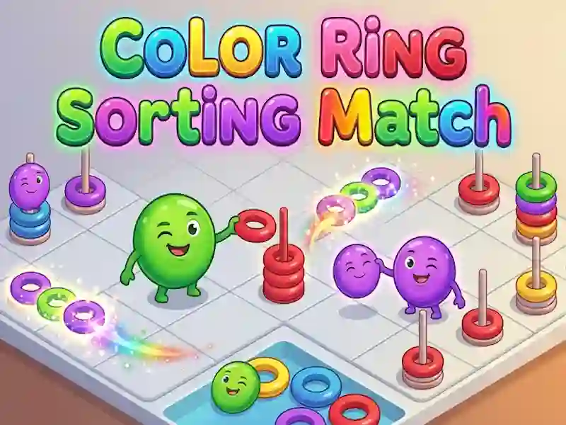 Hra Color Ring Sorting Match online