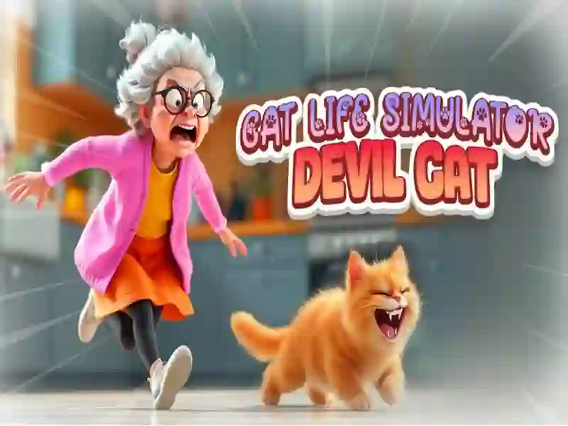 Hra Simulátor života mačky: Devil Cat online