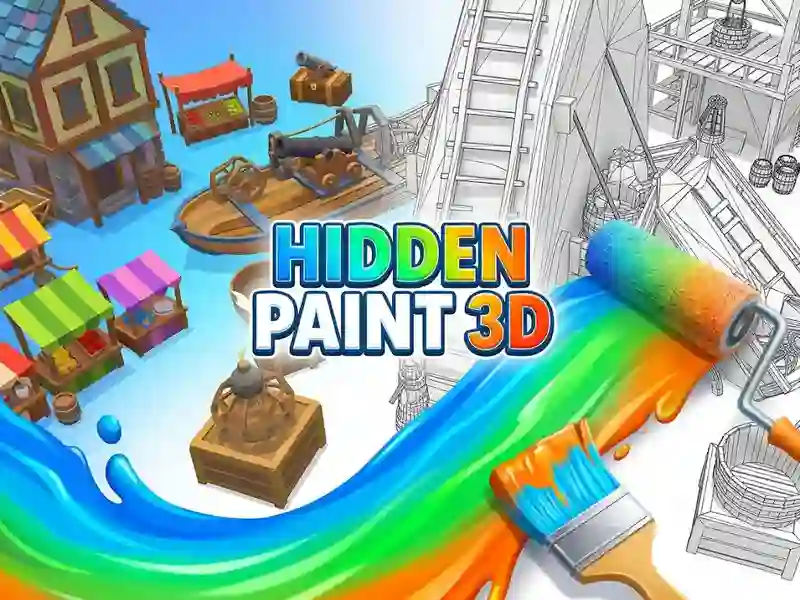 Hra Hidden Paint 3D online
