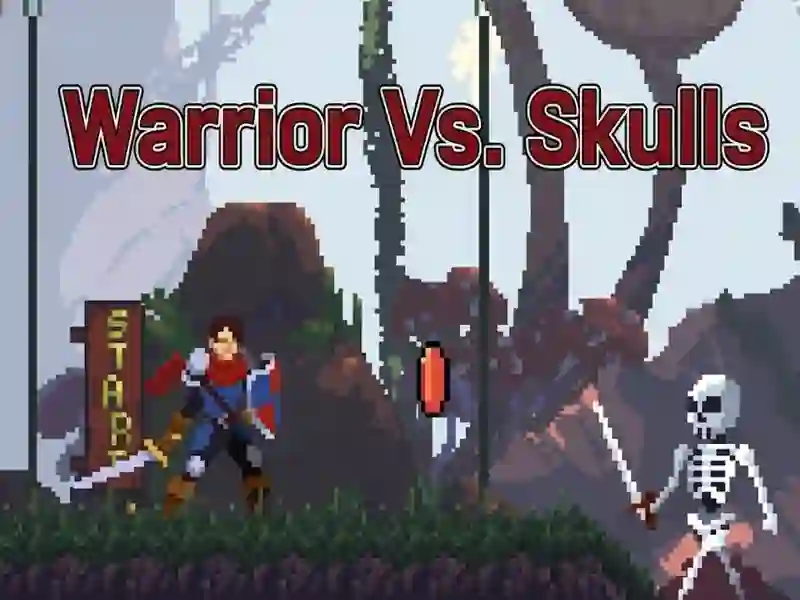 Hra Bojovník vs lebky online