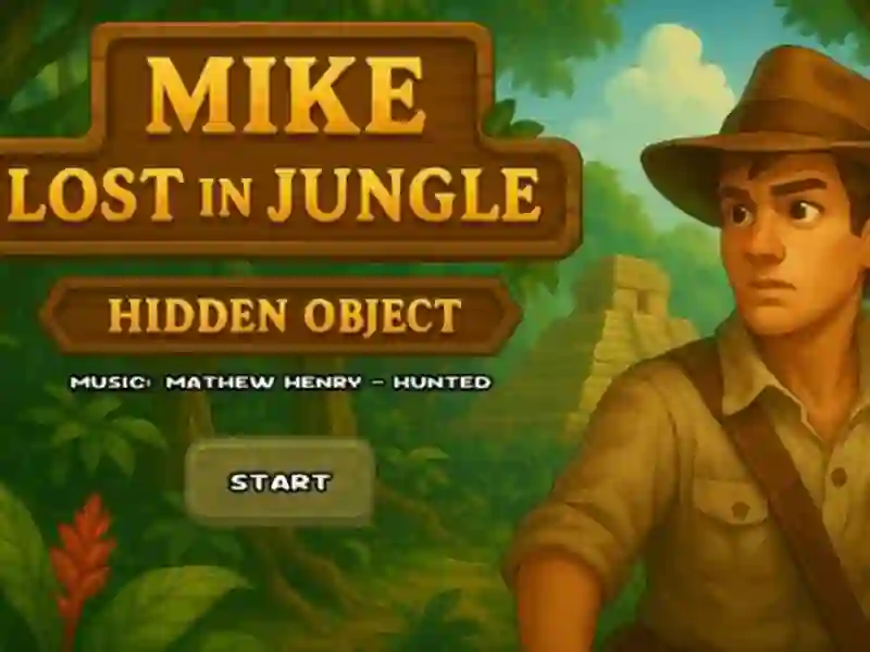 Hra Mike Lost in the Jungle: Hidden Object Game online