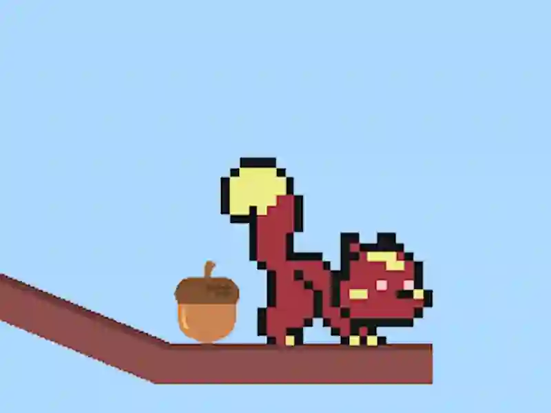 Hra Veveričky nakreslite vašu úroveň! online