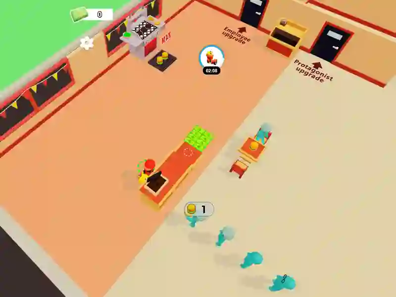 Hra Hamburgerový magnát online Hra Hamburgerový magnát online