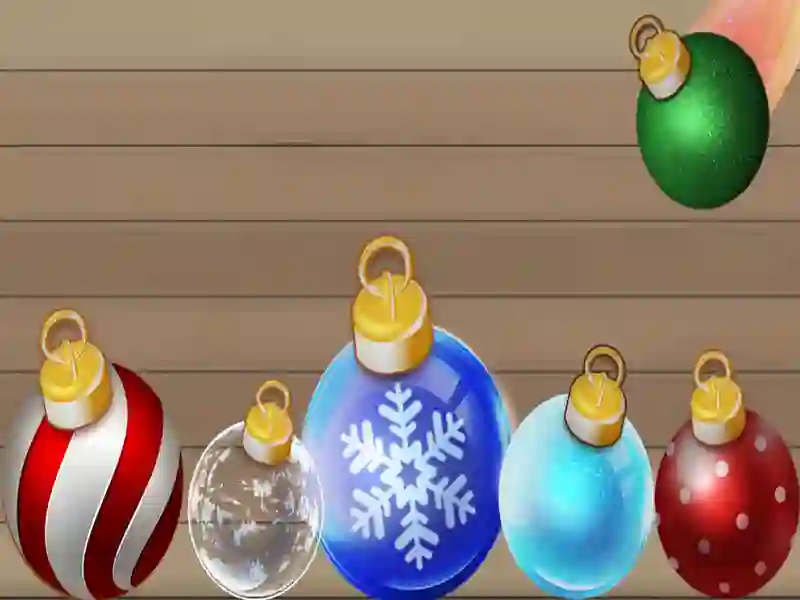 Hra Novoročná hádanka: Pripojte lopty online