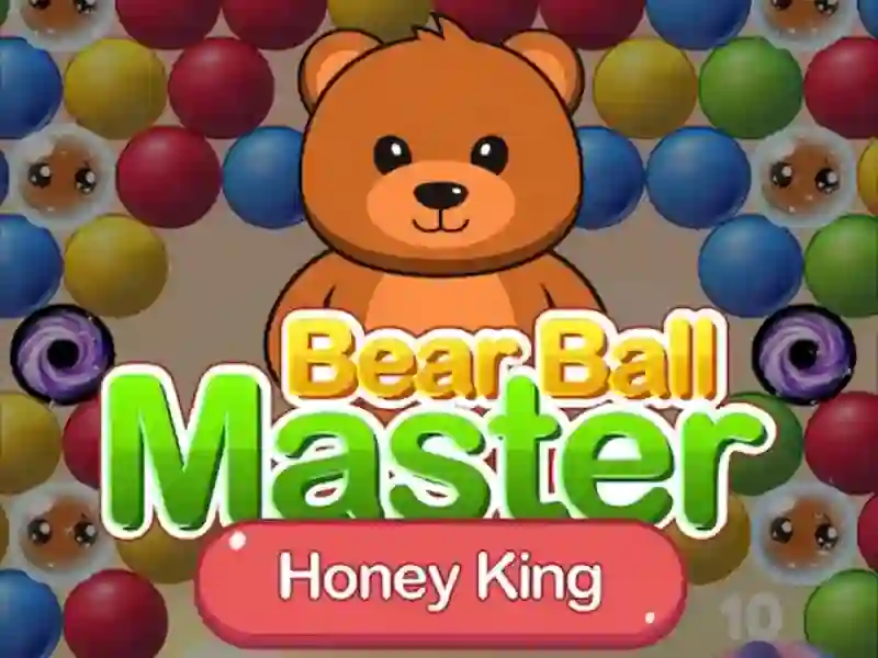 Hra Majster Bear Ball: Medový kráľ online
