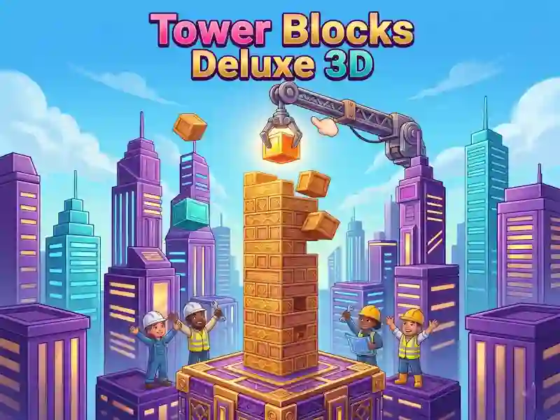 Hra Tower Blocks Deluxe 3D online