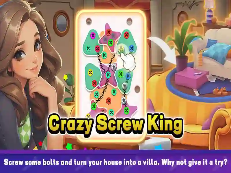 Hra Kráľ bláznivých skrutiek online