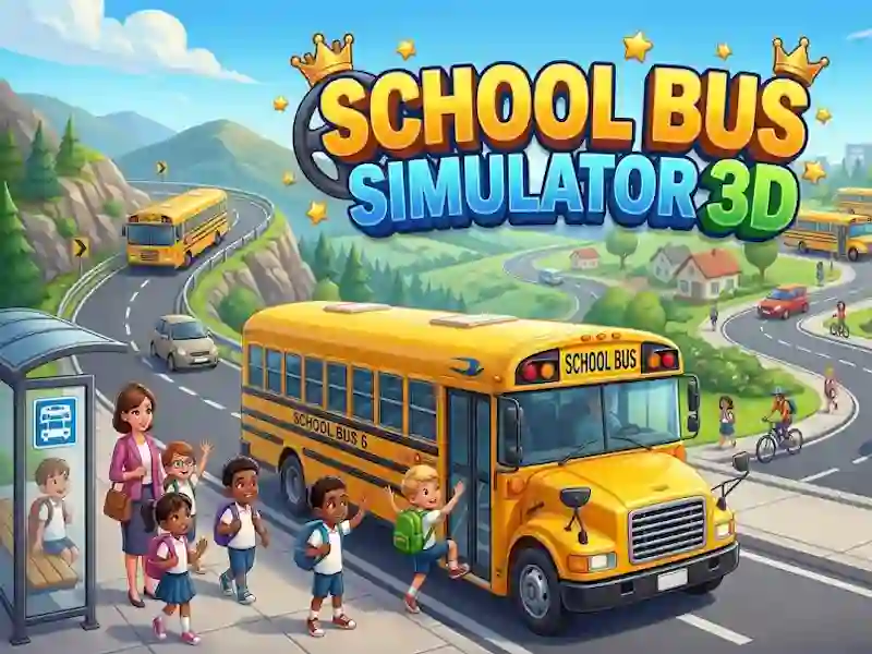 Hra School Bus Simulator 3D online