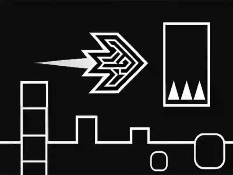 Hra Geometrická klapka online
