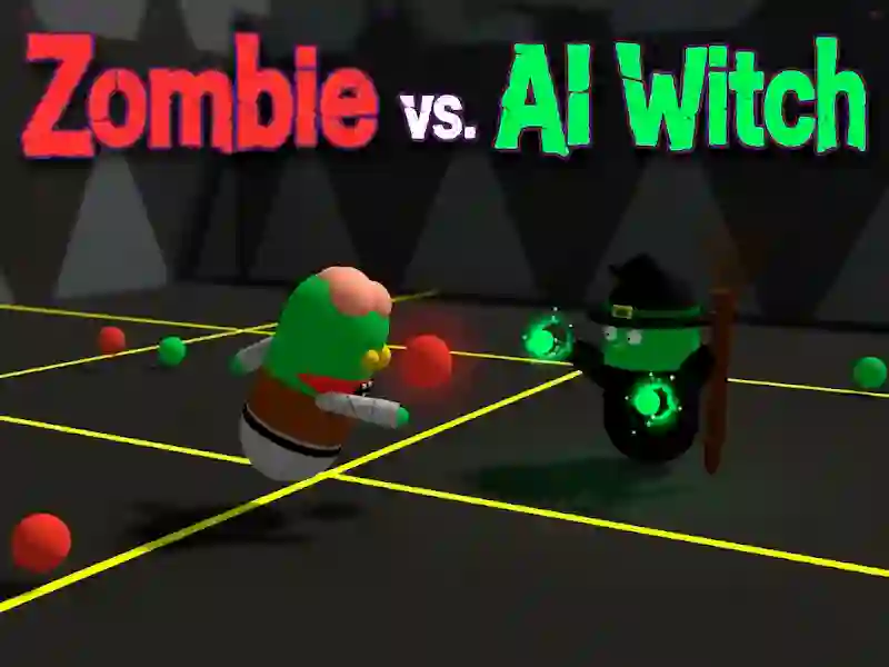 Hra Zombie vs AI Witch online