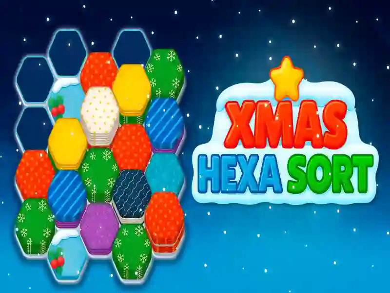 Hra Vianočný hexa sort online