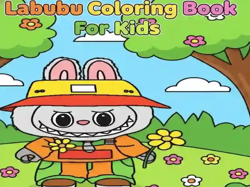 Hra Omaľovánka pre deti: Labubu online Hra Omaľovánka pre deti: Labubu online