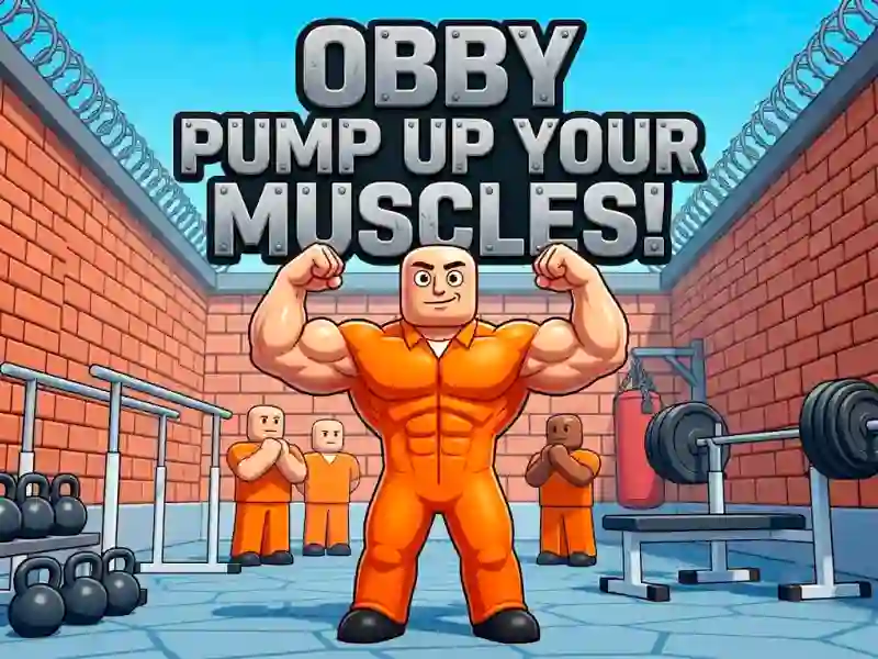 Hra Obby Pump Up Your Muscles! online