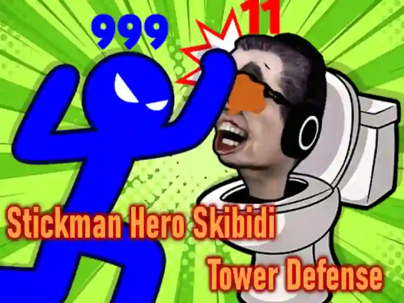 Hra Steakman Hero proti Skibidi Tower of Protection online