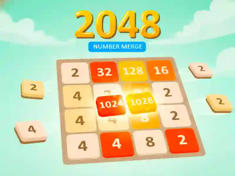 Hra Zlúčenie čísel 2048 online