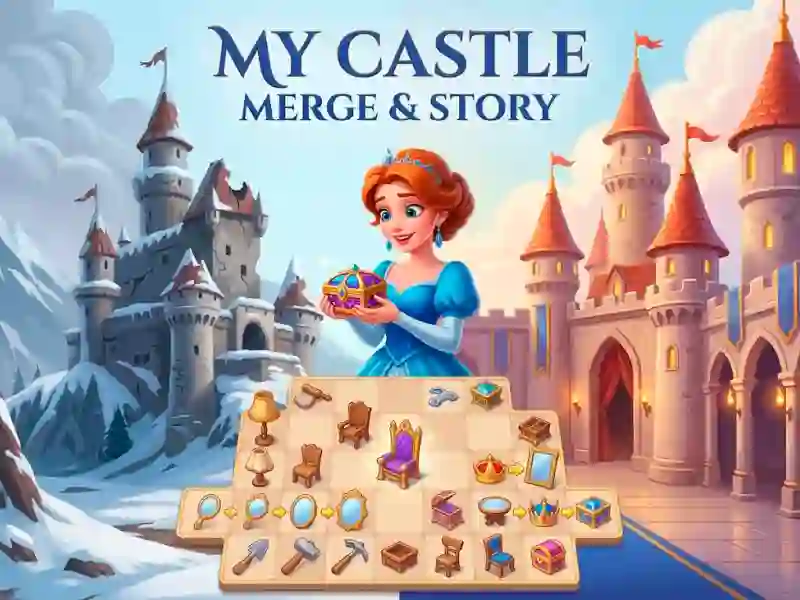 Hra My Castle. Merge & Story online