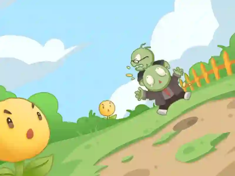 Hra Zombie proti slnečnici online