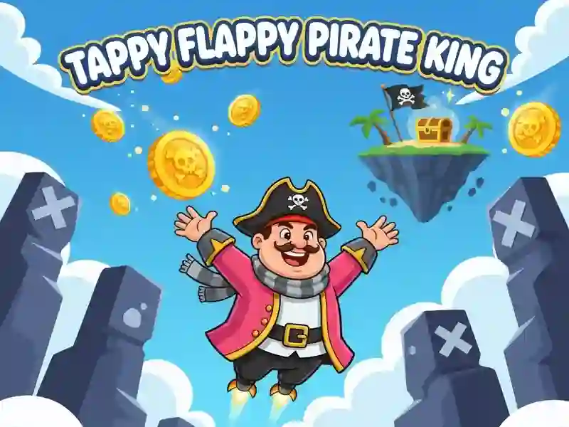 Hra Tuppy Flappy: Kráľ pirátov online