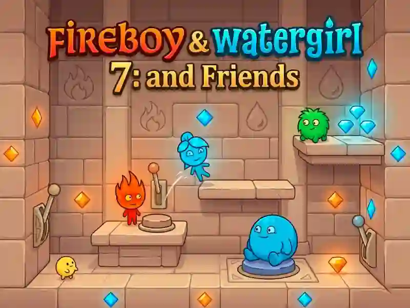 Hra Fireboy & Watergirl 7: and Friends online