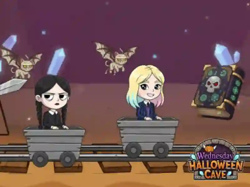 Hra Streda v Halloweenskej jaskyni online