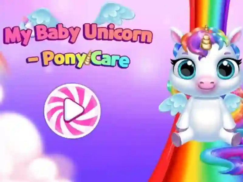 Hra My Baby Unicorn: Starostlivosť o poníka online