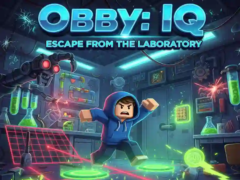 Hra Obby: IQ Lab Escape online