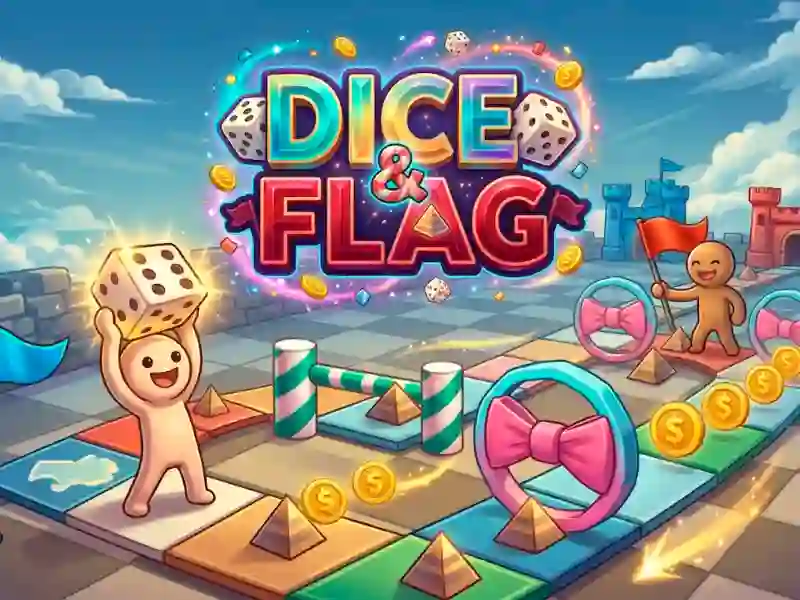 Hra Dice and Flag online