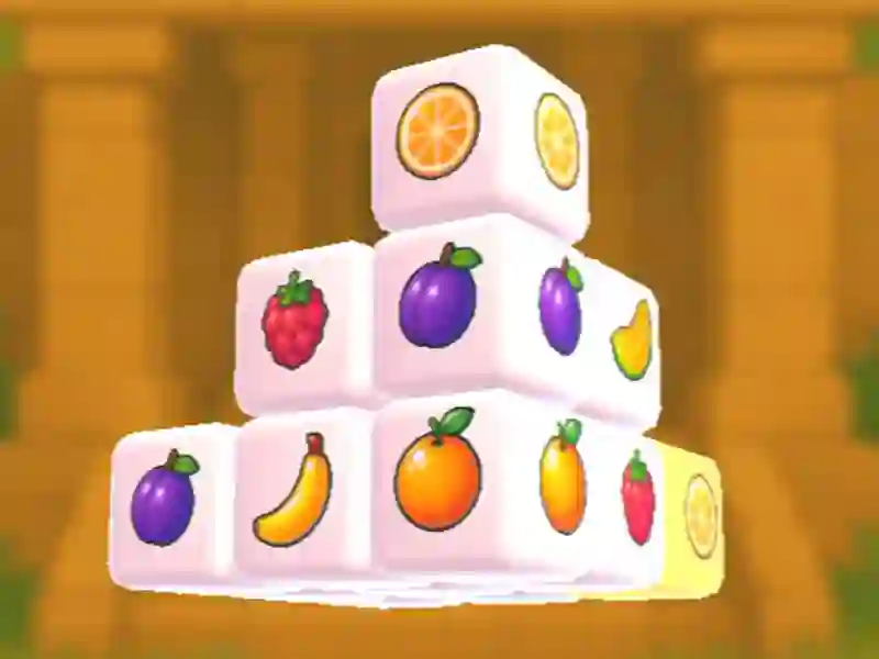 Hra Majong Fruit 3D online