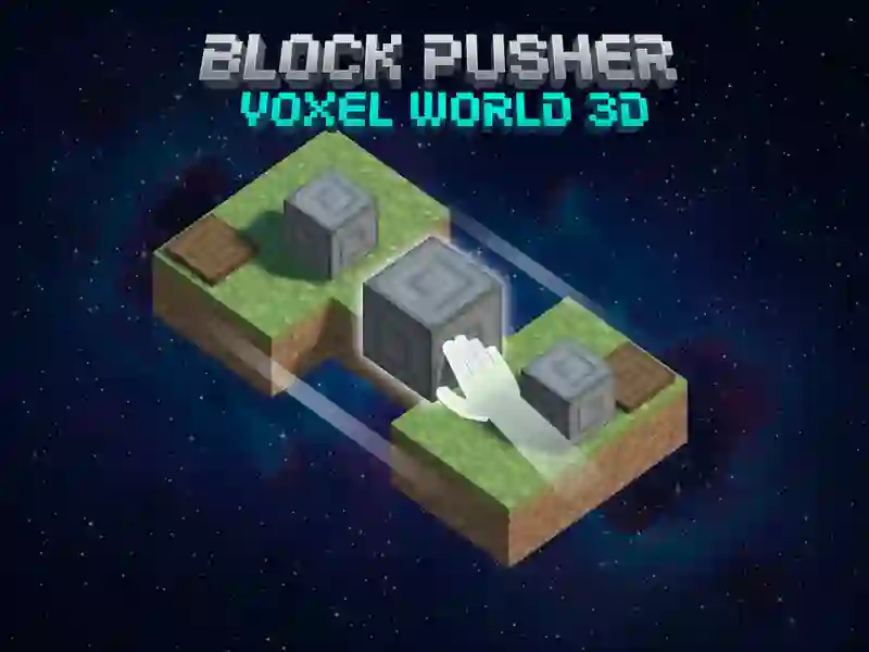 Hra Push the Block: Voxel World 3D online