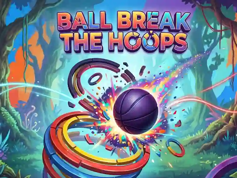 Hra Ball Break The Hoops online