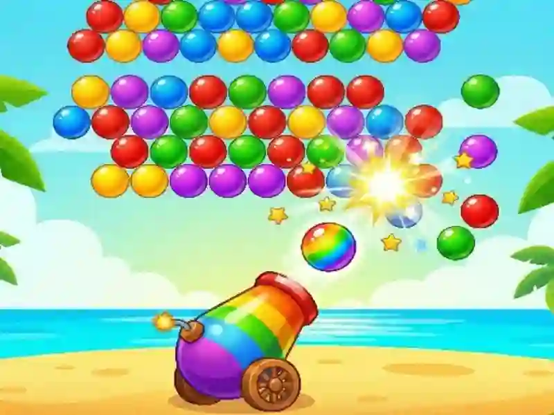 Hra Bubble Shooter Výbušná mánia online