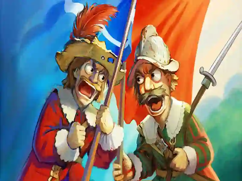 Hra Mušketieri: Gunpowder proti ocele online