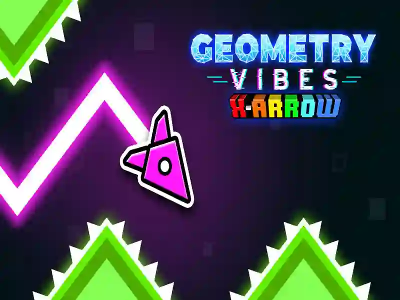 Hra Geometrické vibrácie: X-šípka online