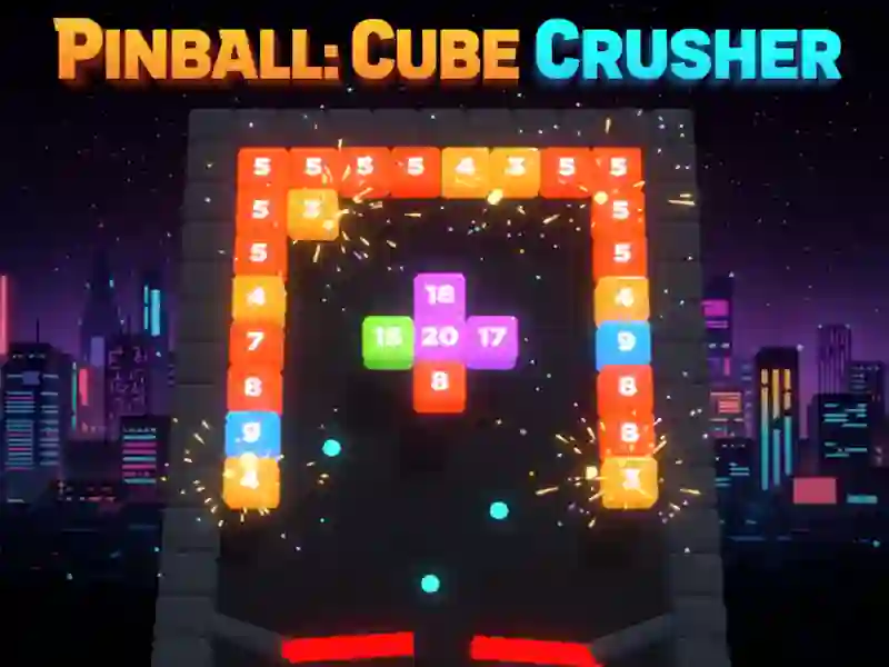 Hra Pinball: Cube Crusher online
