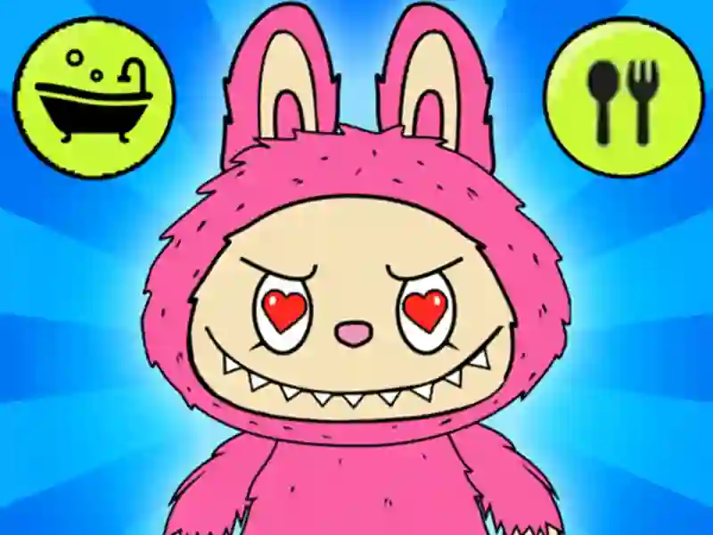 Hra Môj hovoriaci Labubu online