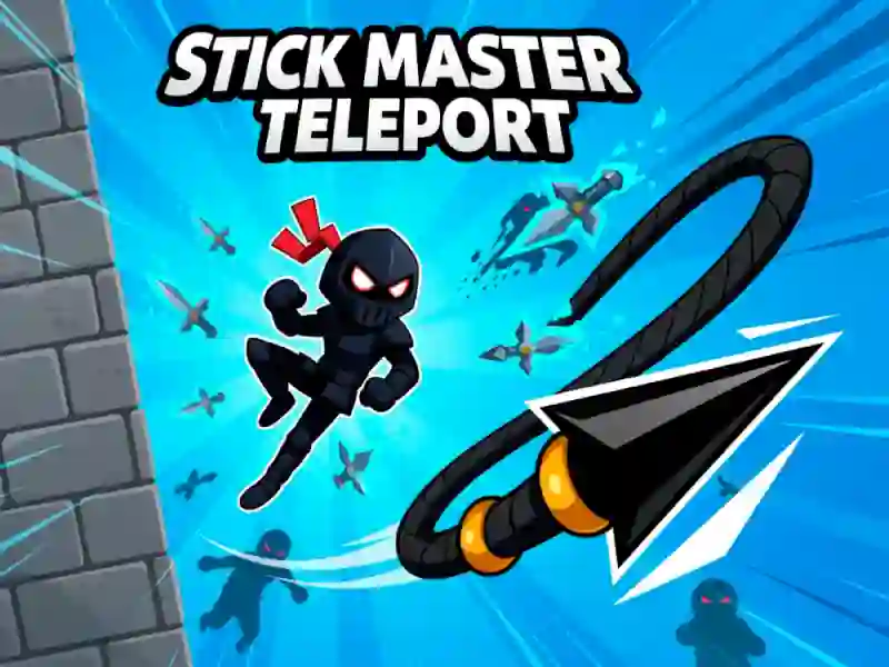Hra Stickman: Majster teleportácie online