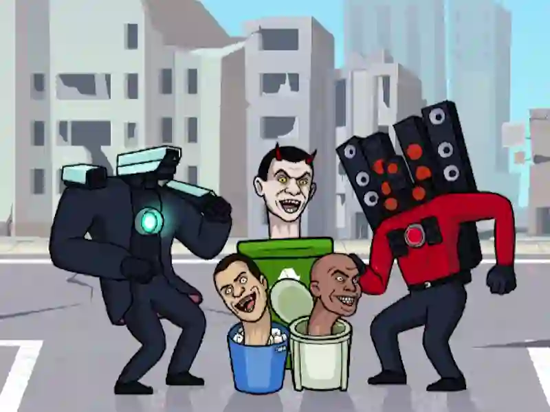 Hra Vývoj toalety Skibidi online Hra Vývoj toalety Skibidi online