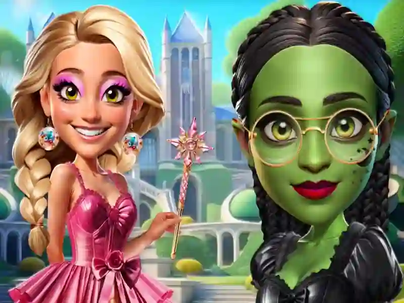 Hra Najlepší priatelia: čarodejnica a víla online