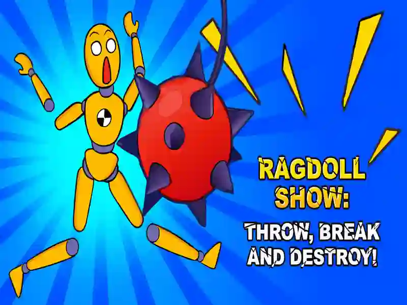 Hra Show of Rag Dolls: Hodte, prestávka a kostry! online