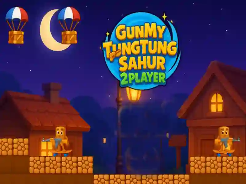 Hra Tung Tung Sahur so zbraňami 2 hráčmi online