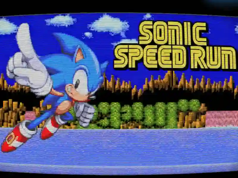 Hra Sonic Speed Run online