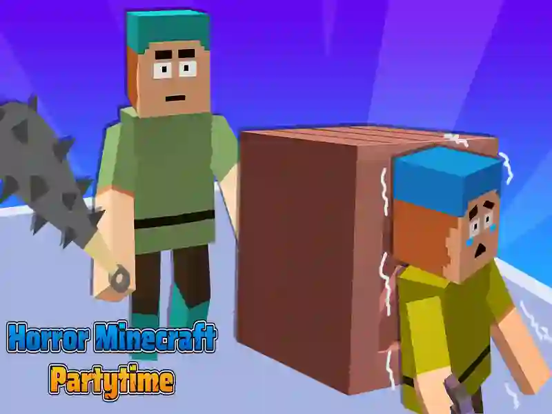 Hra Minecraft: Hrozná párty online