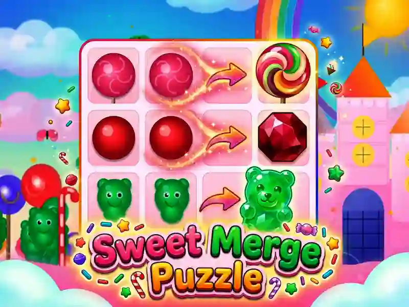 Hra Sweet Merge Puzzle online