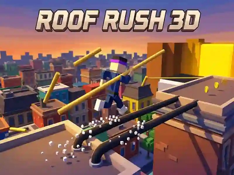 Hra Roof Rush 3D online