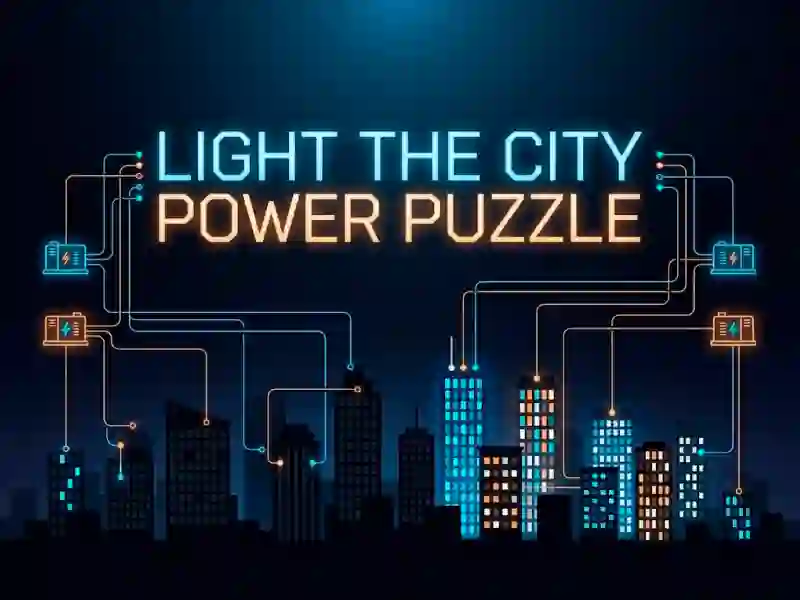 Hra Light the City Power Puzzle online
